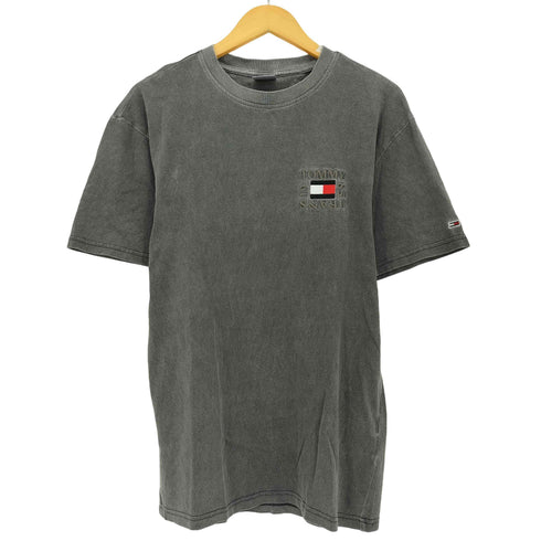 トミージーンズ tommy jeans TIMELESS BOX T-SHIRT ピグメントダイ Tシャツ メンズ import:S