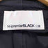 エムプルミエブラック M-premier BLACK ベロア テーラードジャケット レディース JPN:38