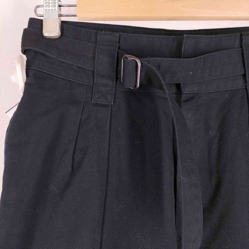 ユニクロユー UNIQLO U 22AW ベルテッドタックワイドパンツ レディース 67cm