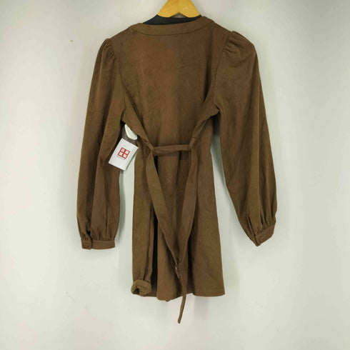 スライ SLY PUFF SLEEVE SUEDE S/OP レディース JPN:2