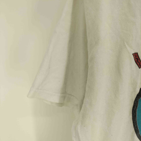 CANCUN REEF COZUMEL LOS POLLOS HERMANOS ニワトリ プリント クルーネック Tシャツ メンズ import:M