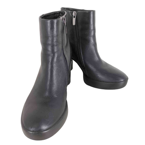 エコー ecco レザーアンクルブーツ レディース JPN:22