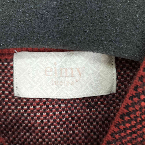 エイミーイストワール eimy istoire ランダムチェックニットワンピース レディース FREE