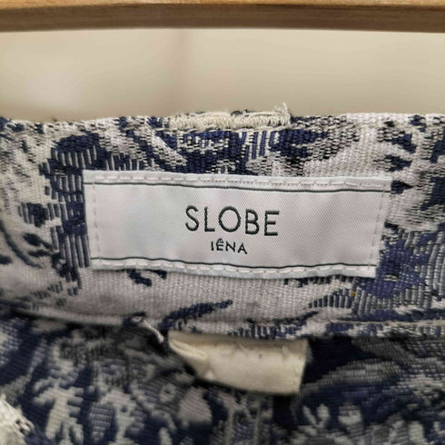 スローブイエナ SLOBE IENA フラワージャガードパンツ レディース 36