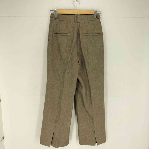 グリーンレーベルリラクシング GREEN LABEL RELAXING プレップツイードワイドパンツ レディース JPN:36