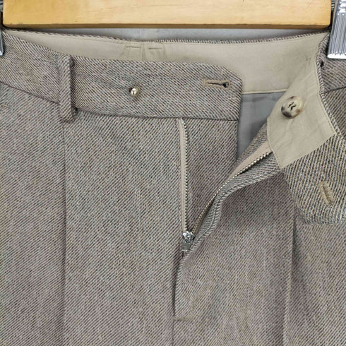 グリーンレーベルリラクシング GREEN LABEL RELAXING プレップツイードワイドパンツ レディース JPN:36