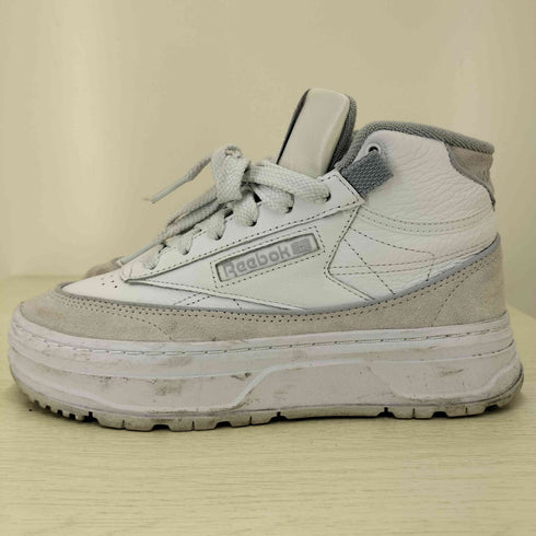 リーボック Reebok Club C Geo Mid FOOTWARE WHITE レディース JPN:23.5
