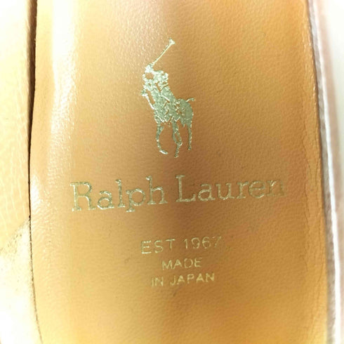 ラルフローレン RALPH LAUREN レザーヒールパンプス レディース 22 1/2