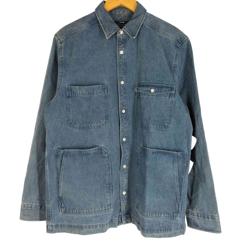 KIABI Regular fit デニムシャツカバーオール メンズ import:M