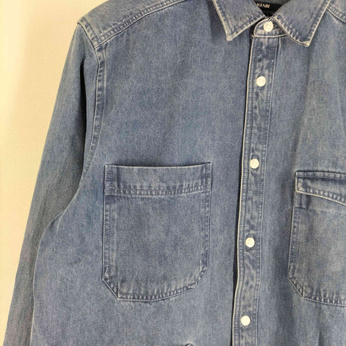 KIABI Regular fit デニムシャツカバーオール メンズ import:M
