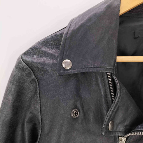 エルエイチピー LHP 羊革 レザー ダブルライダースジャケット メンズ JPN:M