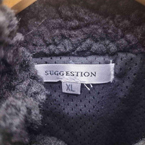 サジェスション Suggestion 裏地メッシュ ボア フリース ジャケット メンズ JPN:XL