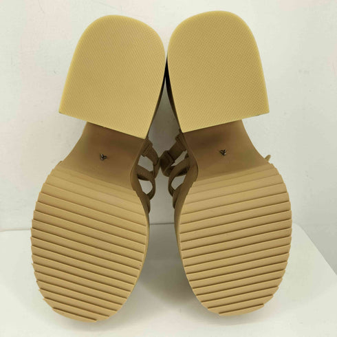 イエロー YELLO SLEEK CHUNKY HEEL SANDALS レディース JPN:S