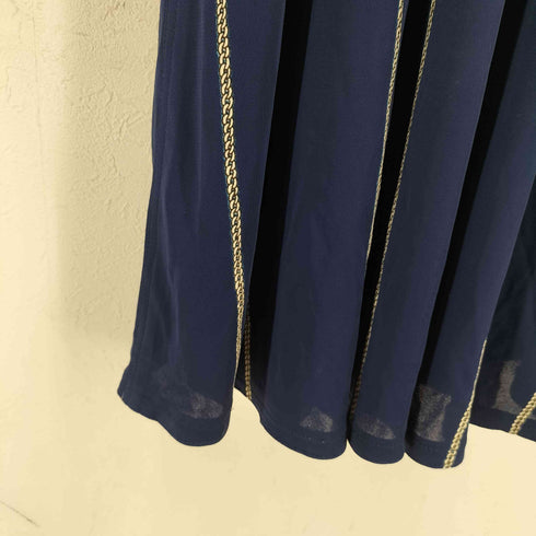 イタリヤ 伊太利屋 チェーン柄 モックネックワンピース レディース JPN:7号