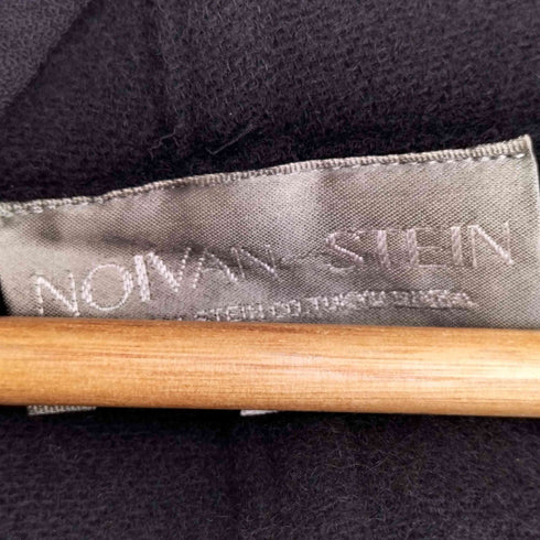 NOIVAN-STEIN ウールナイロン フーデットコート レディース 9
