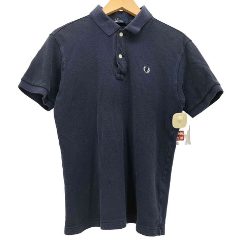 フレッドペリー FRED PERRY ロゴ刺繍 S/S ポロシャツ レディース import:L