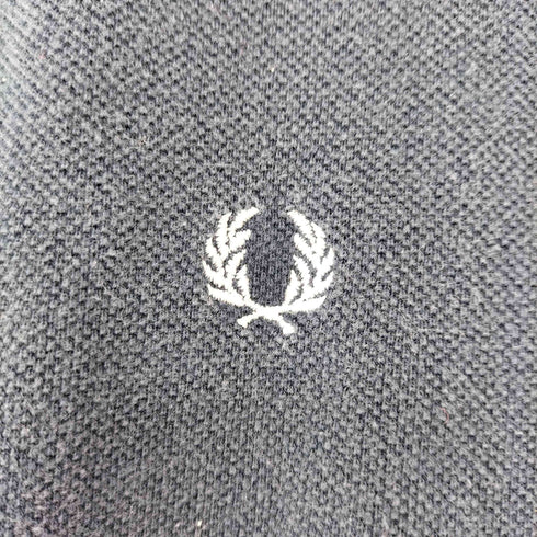 フレッドペリー FRED PERRY ロゴ刺繍 S/S ポロシャツ レディース import:L