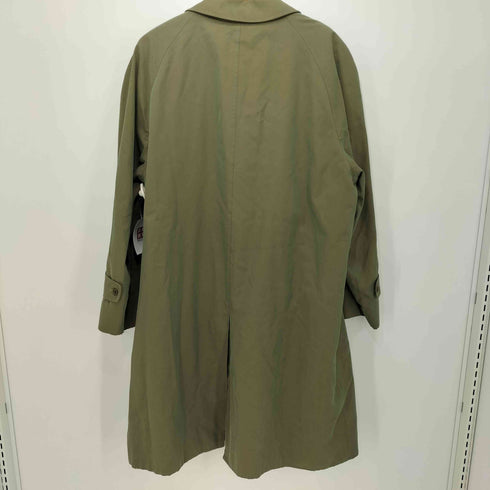 アクアスキュータム AQUASCUTUM 90S MADE IN ENGLAND ライナー付き ステンカラーコート メンズ