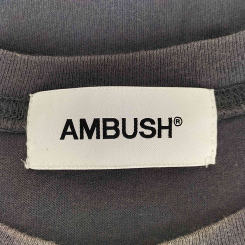 アンブッシュ AMBUSH XL LOGO T-SHIRT ロゴプリントクルーネックTシャツ メンズ JPN:3