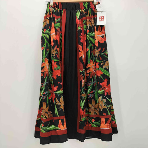 アメリヴィンテージ Ameri VINTAGE 19SS SCARF FLARE SKIRT スカーフ フレア スカート レディース FREE