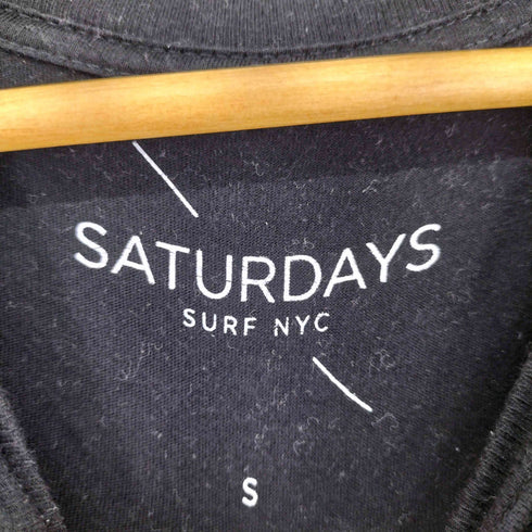 サタデーズサーフニューヨーク SATURDAYS SURF NYC ロゴプリント S/S Tシャツ メンズ JPN:S