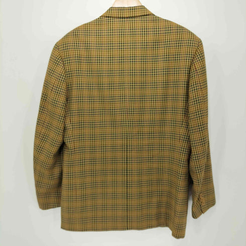バーバリーズ BURBERRYS 90S ハウンドトゥース ウール 2B テーラードジャケット メンズ