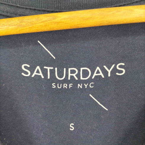 サタデーズサーフニューヨーク SATURDAYS SURF NYC ロゴプリント S/S Tシャツ メンズ JPN:S