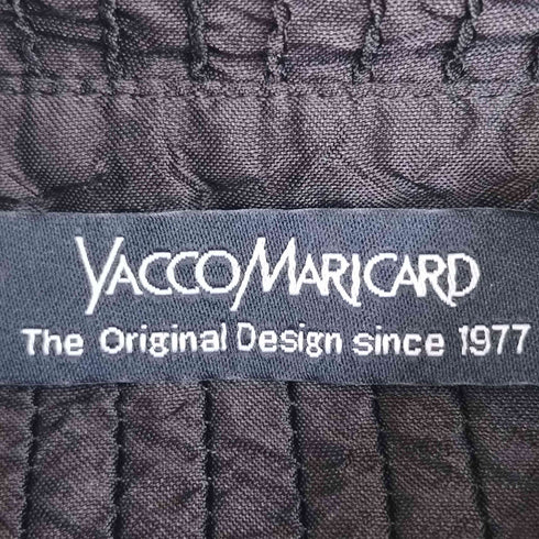 ヤッコマリカルド YACCO MARICARD シルク100 ピンタックプリーツブラウス レディース JPN:3