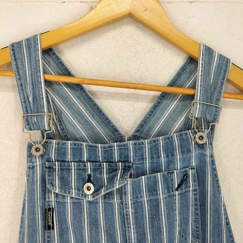 ゲスジーンズ GUESS JEANS ストライプ柄デニムオーバーオール メンズ S