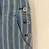 ゲスジーンズ GUESS JEANS ストライプ柄デニムオーバーオール メンズ S