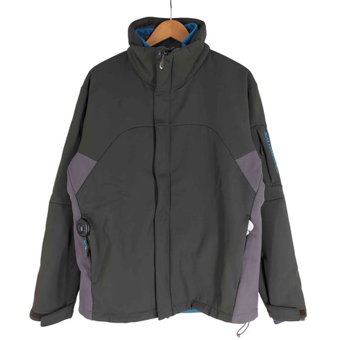 サロモン SALOMON 00s 旧ロゴ リバーシブルライナー取外可 dima pro SOFT SHELL acti THERM ソフトシェルジャケット アーカイブ ボンディング メンズ L