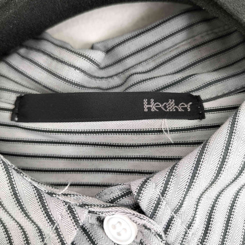 ヘザー Heather アームオープン L/S ストライプシャツ レディース