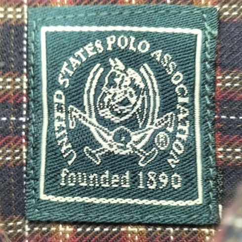 ユーエスポロアッスン U.S.POLO ASSN ネルシャツ メンズ JPN:M