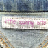 リトルサニーバイト little sunny bite デニム ライダースジャケット レディース JPN:M
