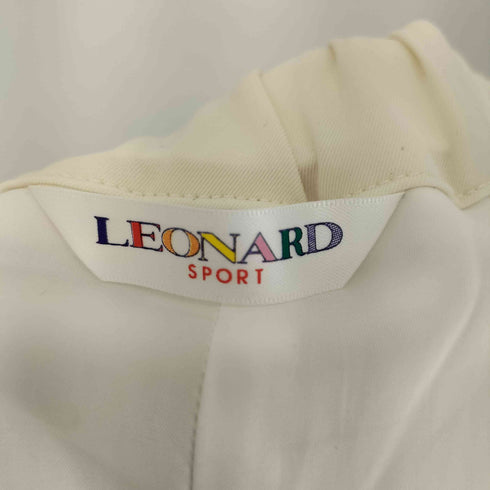 レオナールスポーツ LEONARD SPORT エステルウレタンクロップドパンツ レディース JPN:40