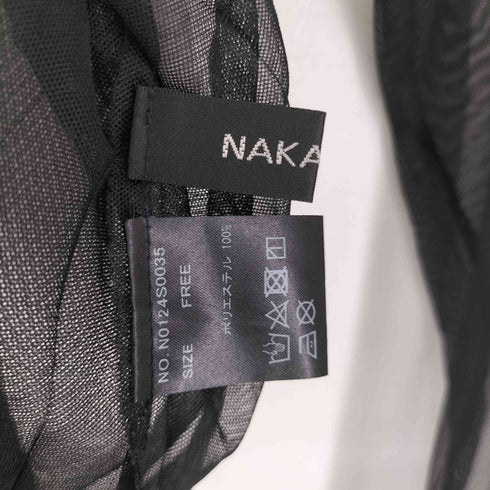NAKAGAMI チュールハイネックカットソー レディース FREE