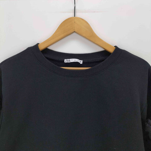 ザラ ZARA シア―ドッキング スウェット レディース JPN:S