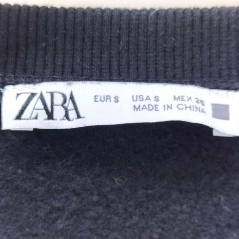 ザラ ZARA シア―ドッキング スウェット レディース JPN:S