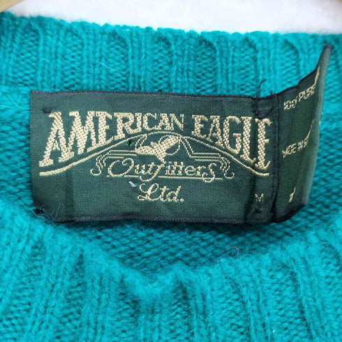 アメリカンイーグルアウトフィッターズ AMERICAN EAGLE OUTFITTERS フラワーウールセーター メンズ import:M