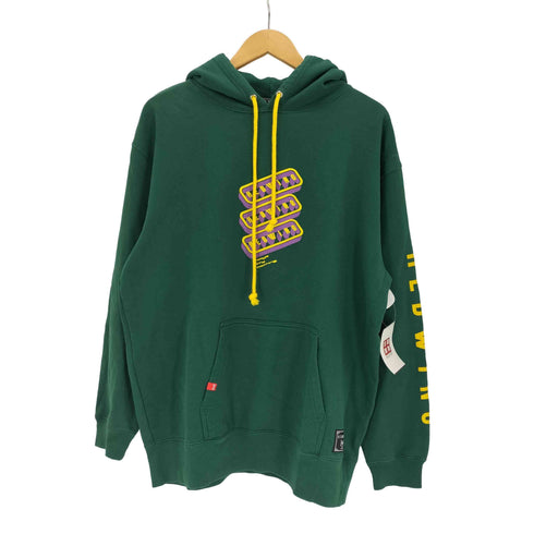 hedwing プリント プルオーバーフーディー レディース JPN:L