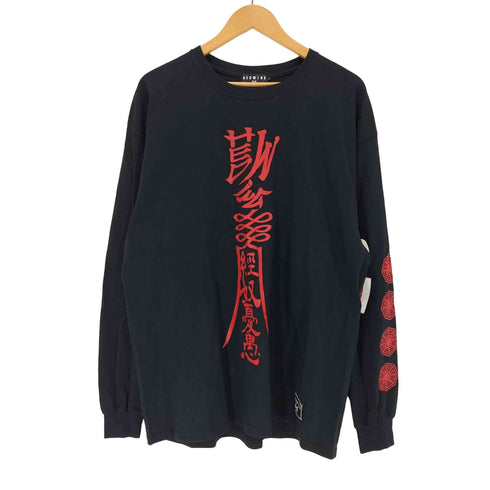 hedwing} プリント 長袖カットソー レディース JPN:L