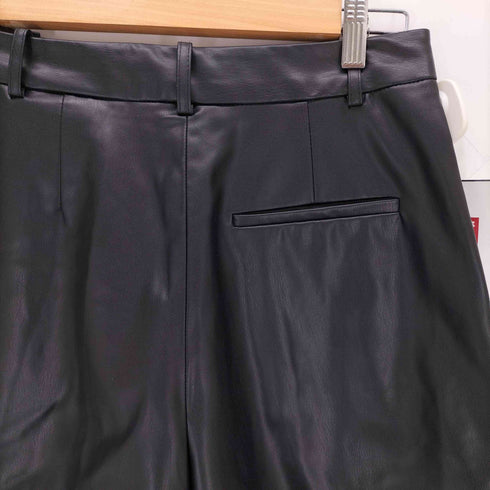 ザラ ZARA エコレザーショーツ レディース JPN:M