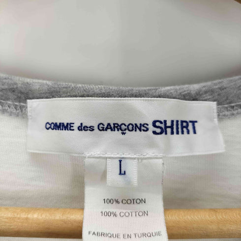 コムデギャルソンシャツ COMME des GARCONS SHIRT Cotton Jersey Plain × Cotton Top Jersey Cut Sewn ラグランカットソー メンズ JPN:L