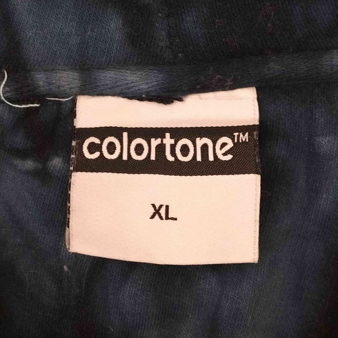 カラートーン colortone タイダイ染め プルオーバーパーカー メンズ JPN:XL
