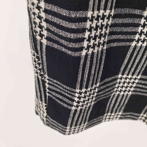 コムデギャルソン COMME des GARCONS AD表記無 チェック柄 ウールスカート レディース JPN:S