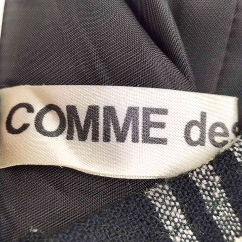 コムデギャルソン COMME des GARCONS AD表記無 チェック柄 ウールスカート レディース JPN:S