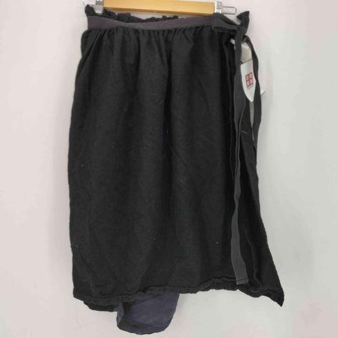 トリココムデギャルソン tricot COMME des GARCONS 06AW AD2006 ウールラップスカート レディース JPN:M