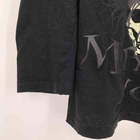 ヨウジヤマモトプールオム Yohji Yamamoto POUR HOMME 16AW スカルプリント ヘンリーネックカットソー Y2K archive メンズ JPN:3