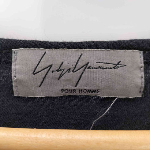 ヨウジヤマモトプールオム Yohji Yamamoto POUR HOMME 16AW スカルプリント ヘンリーネックカットソー Y2K archive メンズ JPN:3