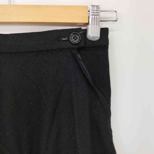 トリココムデギャルソン tricot COMME des GARCONS 変形ウールスカート レディース